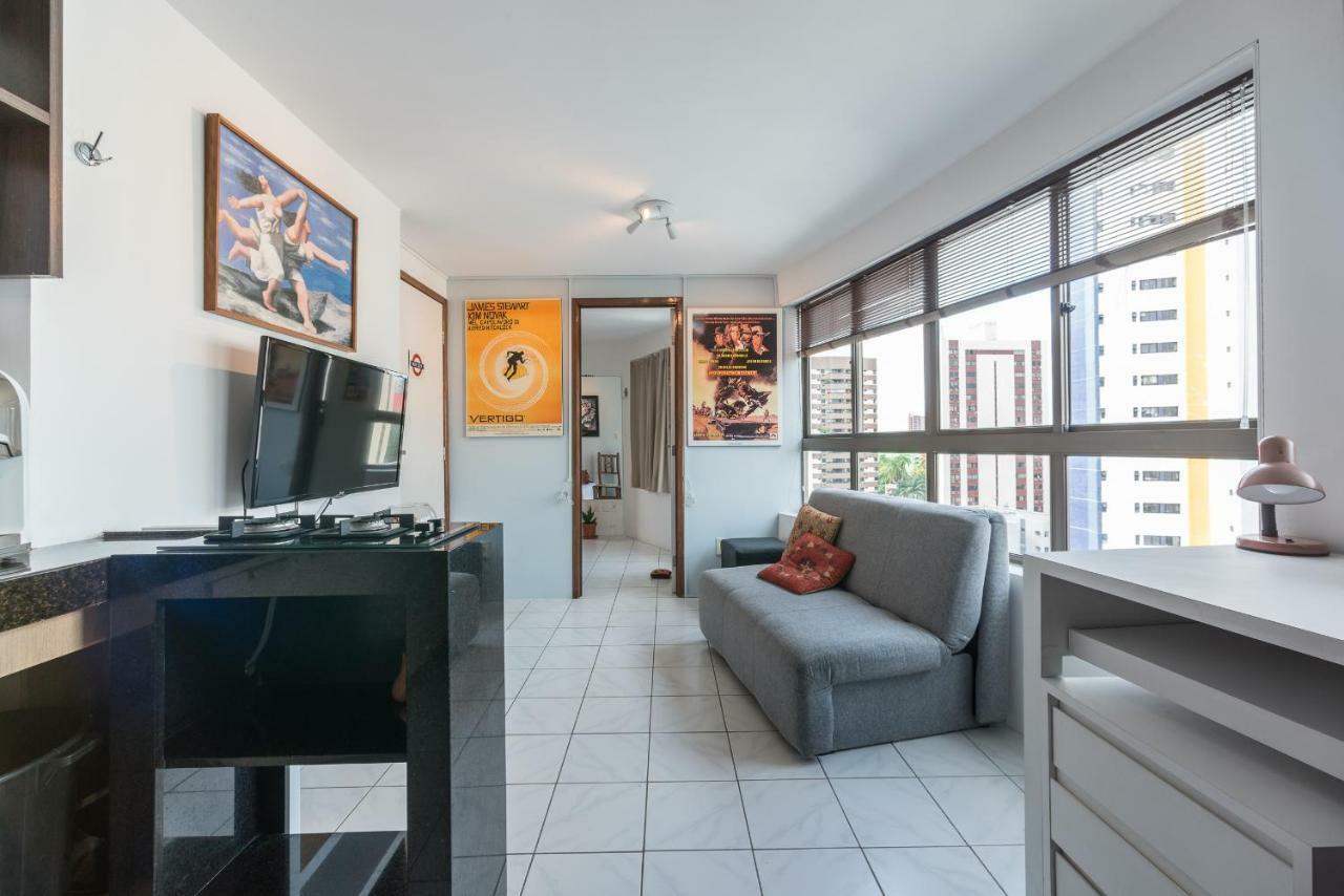 Otimo Flat Bairro Da Jaqueira Recife Ate 3 Pessoas O Coracao Verde Da Cidade Pbo902 エクステリア 写真